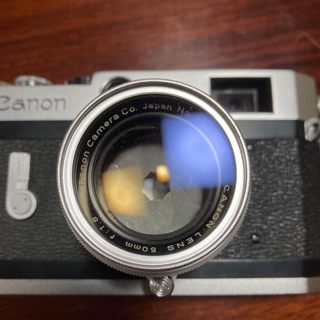 Canon P レンジファインダーカメラ 50mmレンズ付き