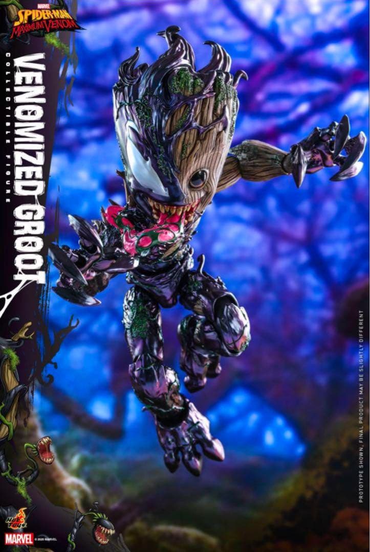 【美品】グルート（ヴェノム版）　スパイダーマン　ヴェノムグルート