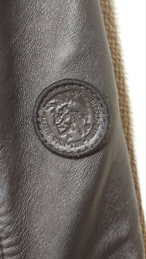 【DIESEL】シングルライダースジャケット