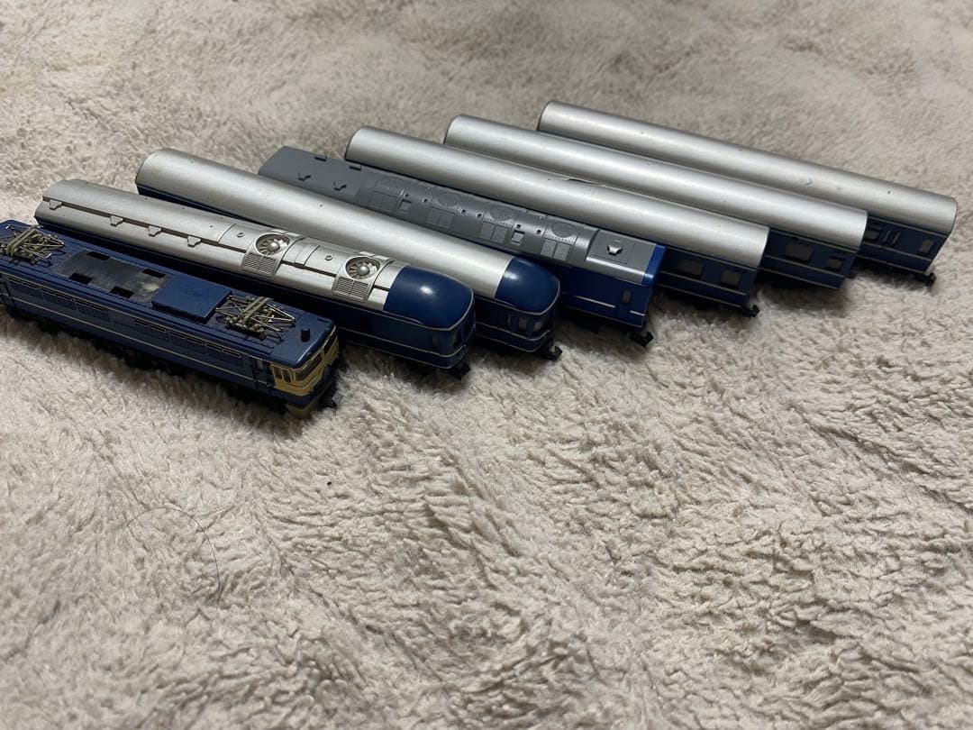 Nゲージ　ＫＡＴＯ カトー EF65505　7両セット　当時物　レア商品