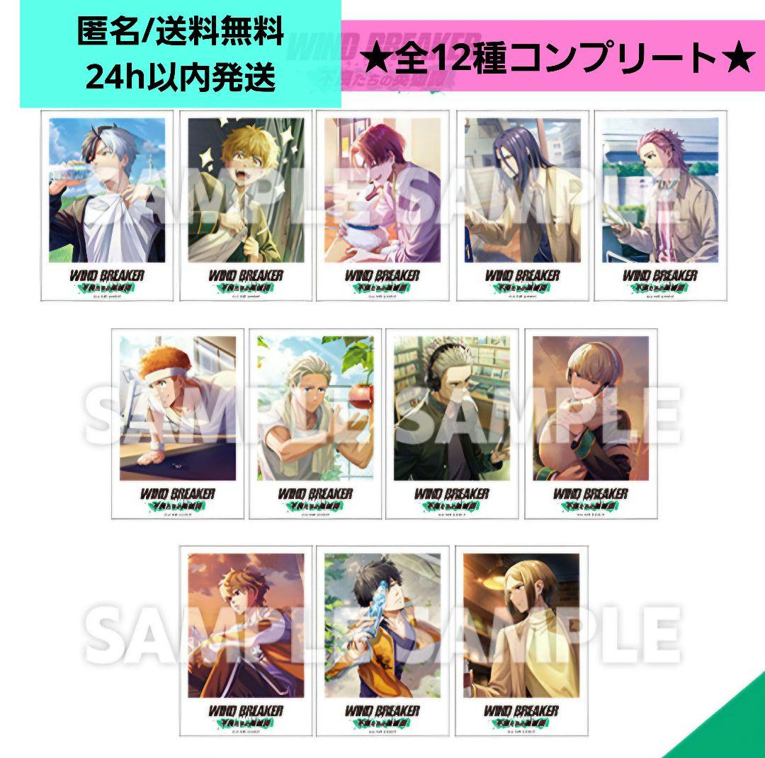 【新品未開封】WIND BREAKER　AJ2025　ポラロイドカード　コンプ