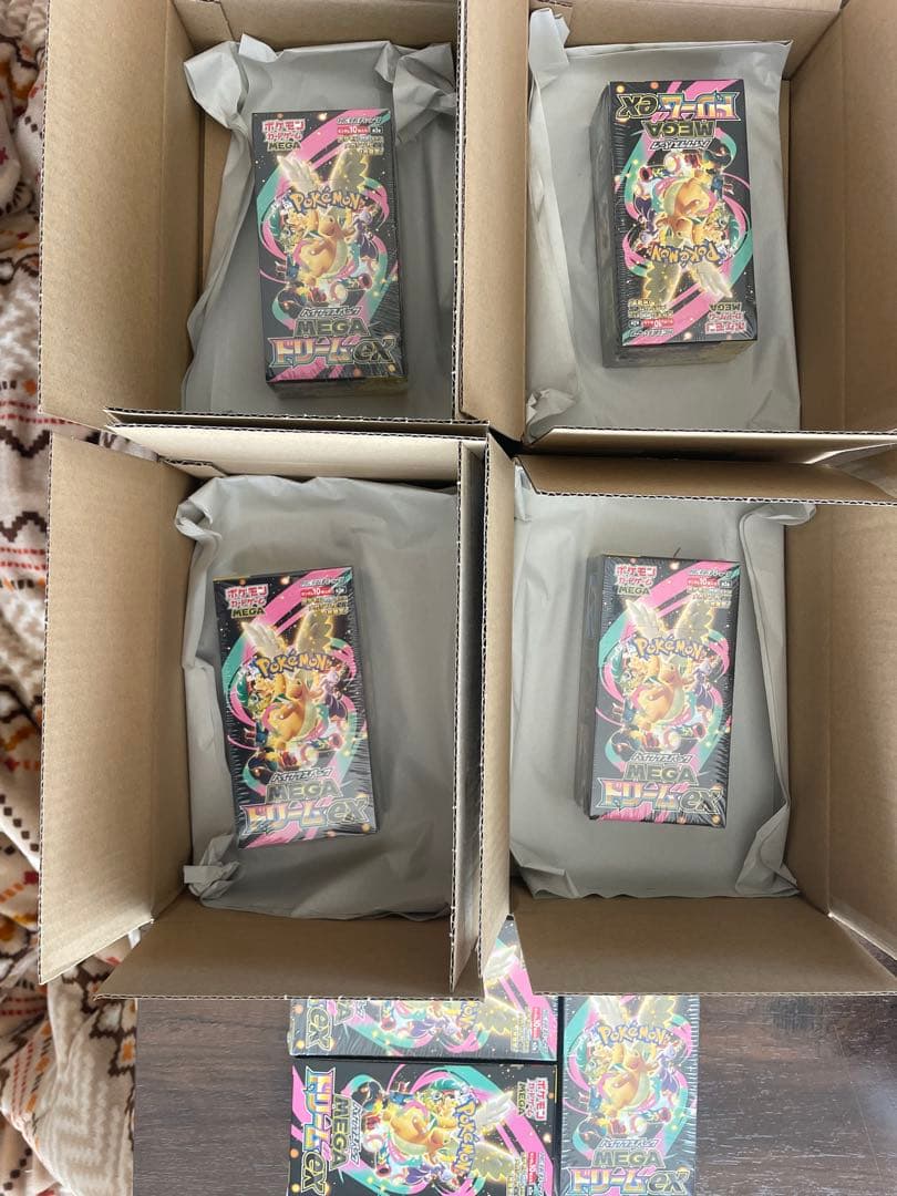 メガドリームex 7box シュリンクあり 6box ペリペリあり 1box