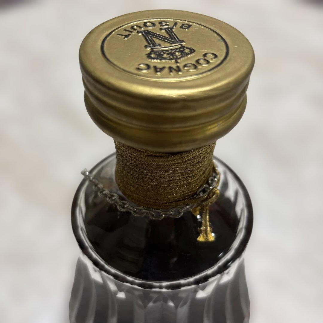 古酒Bisquitビスキーナポレオンバカラボトルコニャックブランデー