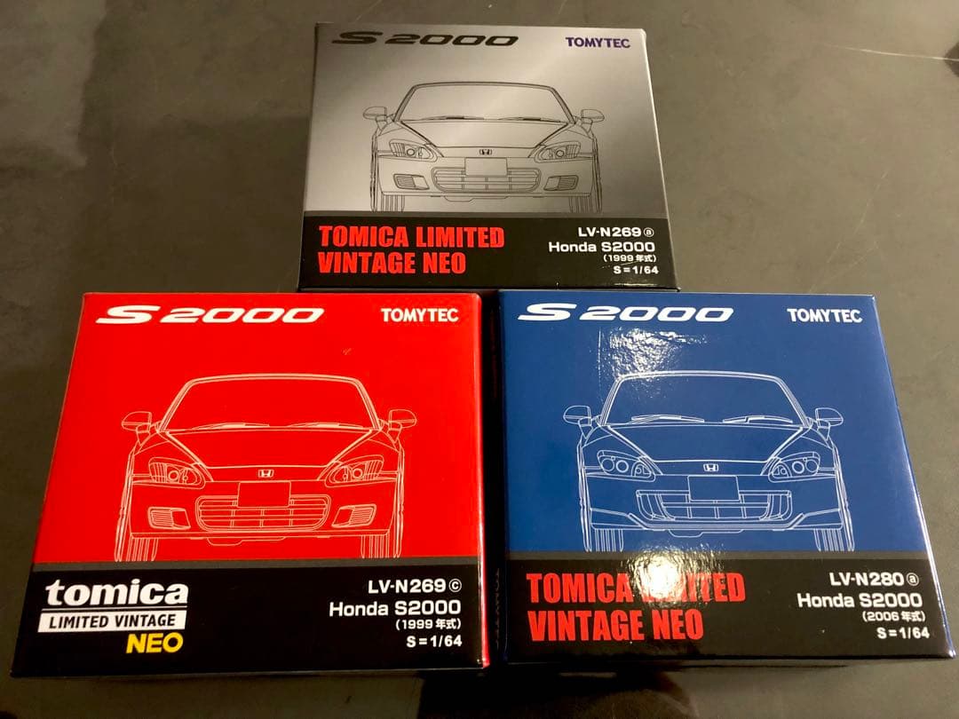 1/64 トミカリミテッドヴィンテージ ホンダS2000 2台