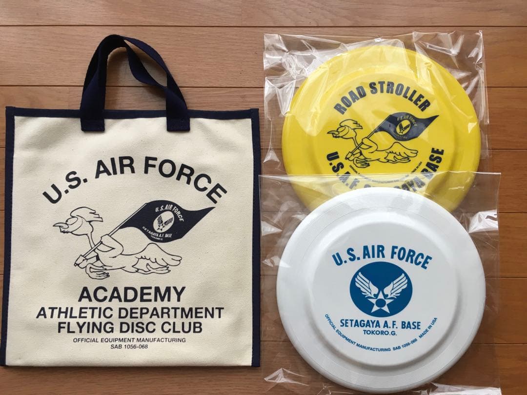 S.E.A.F. フライングディスク＆キャリングバッグ セット