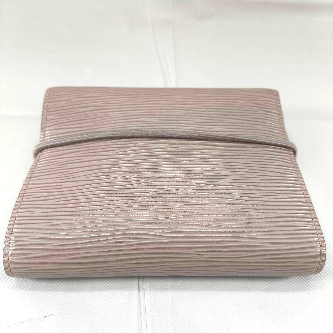 美品 ルイヴィトン エピ ポルトフォイユ エラスティック コンパクトウォレット