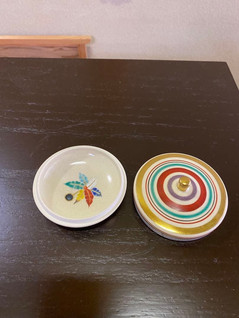 茶道具/独楽香合 『コマ 』 宮川(真葛)香斉 茶会 茶の湯