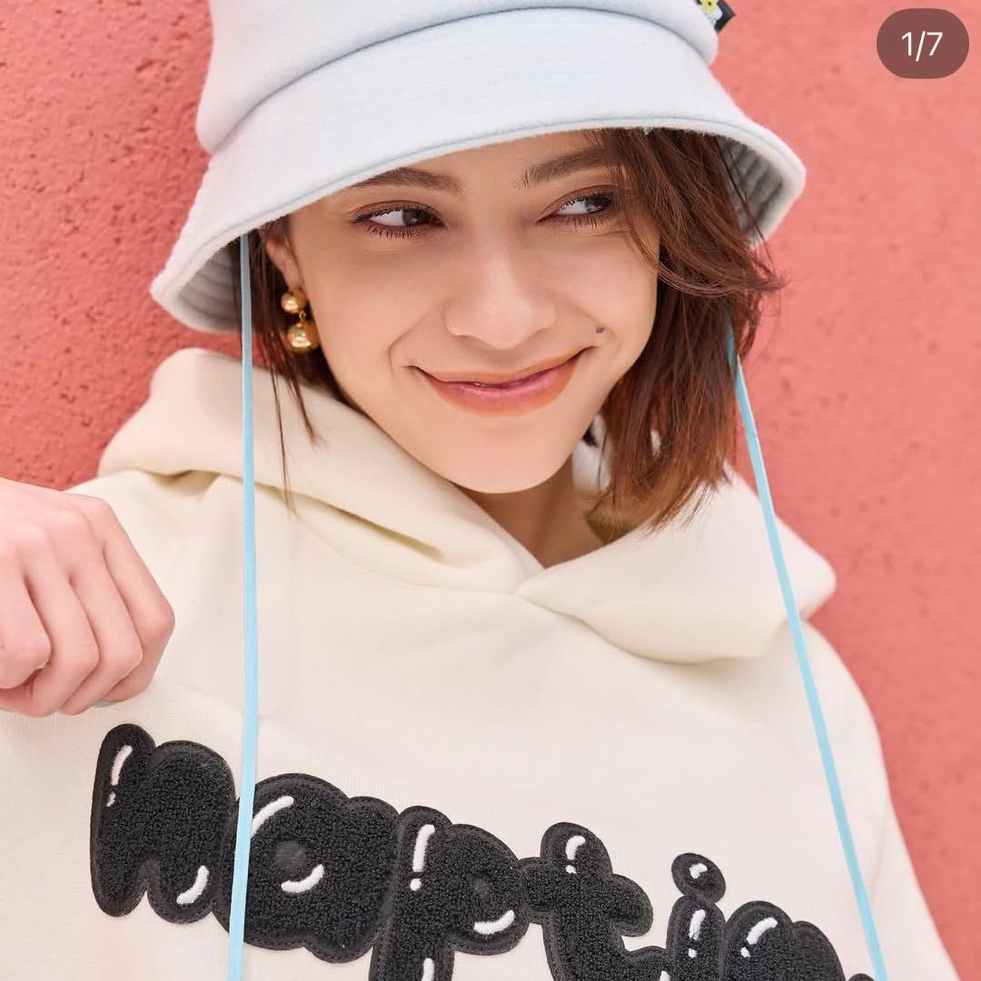 Naptimeワッペンパーカー S アイボリー