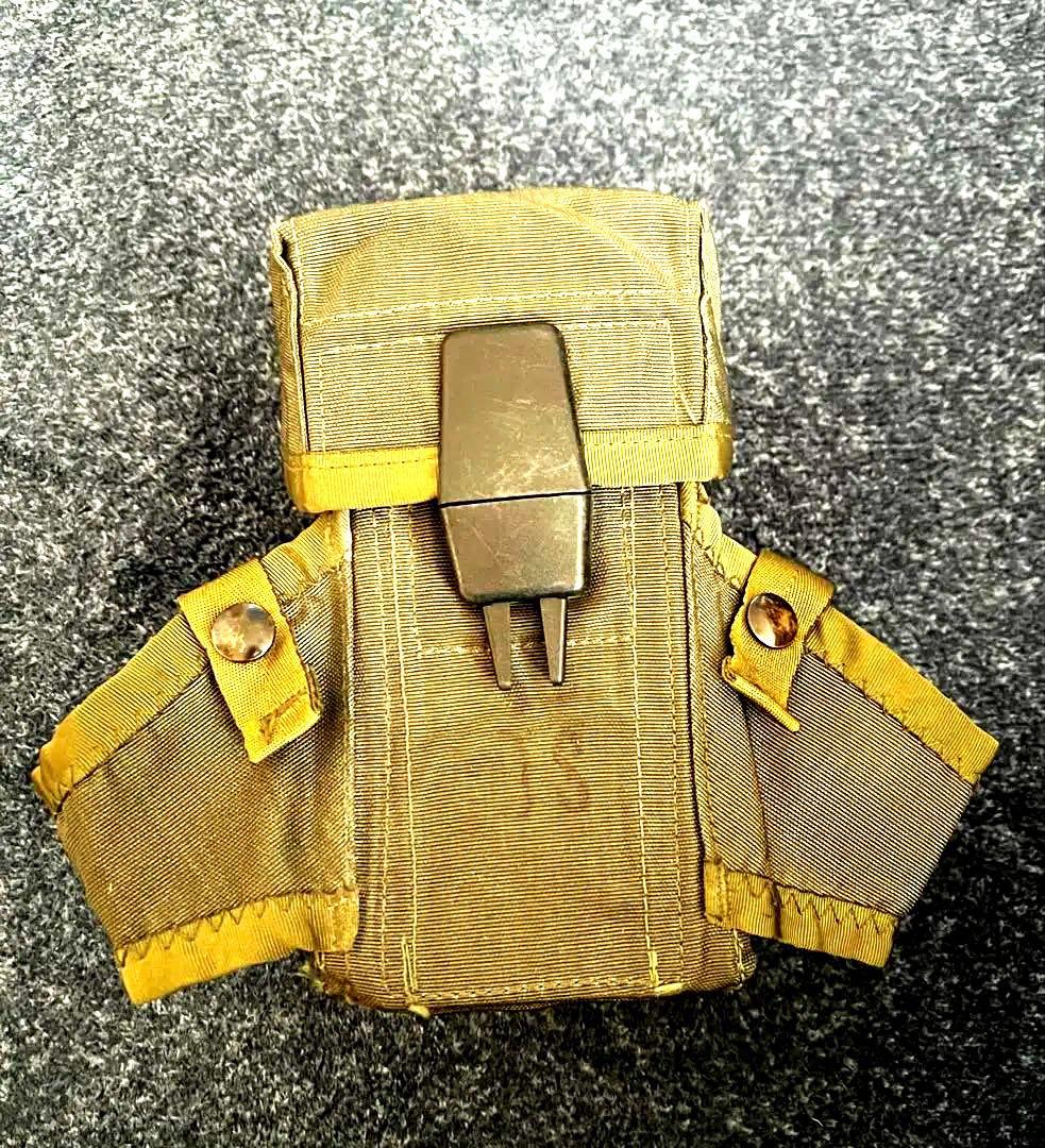 米軍実物 M16 5.56mm マガジン 3個＋ ポーチ+ブランクアダプター