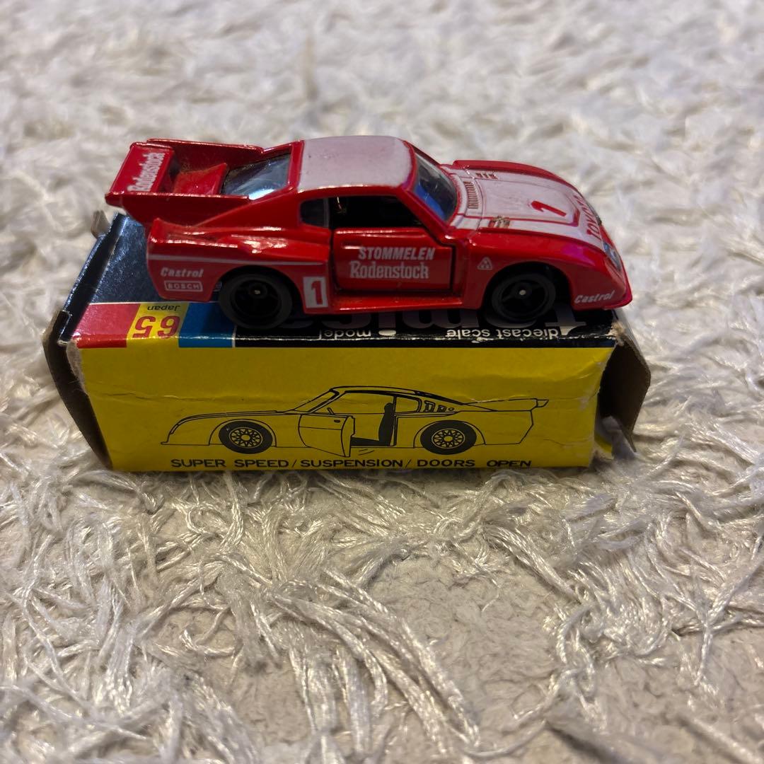 トミカ　黒箱　No.65　トヨタ　セリカ ターボ　日本製