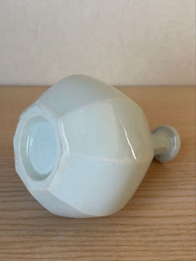 安部 宏の白磁面取徳利