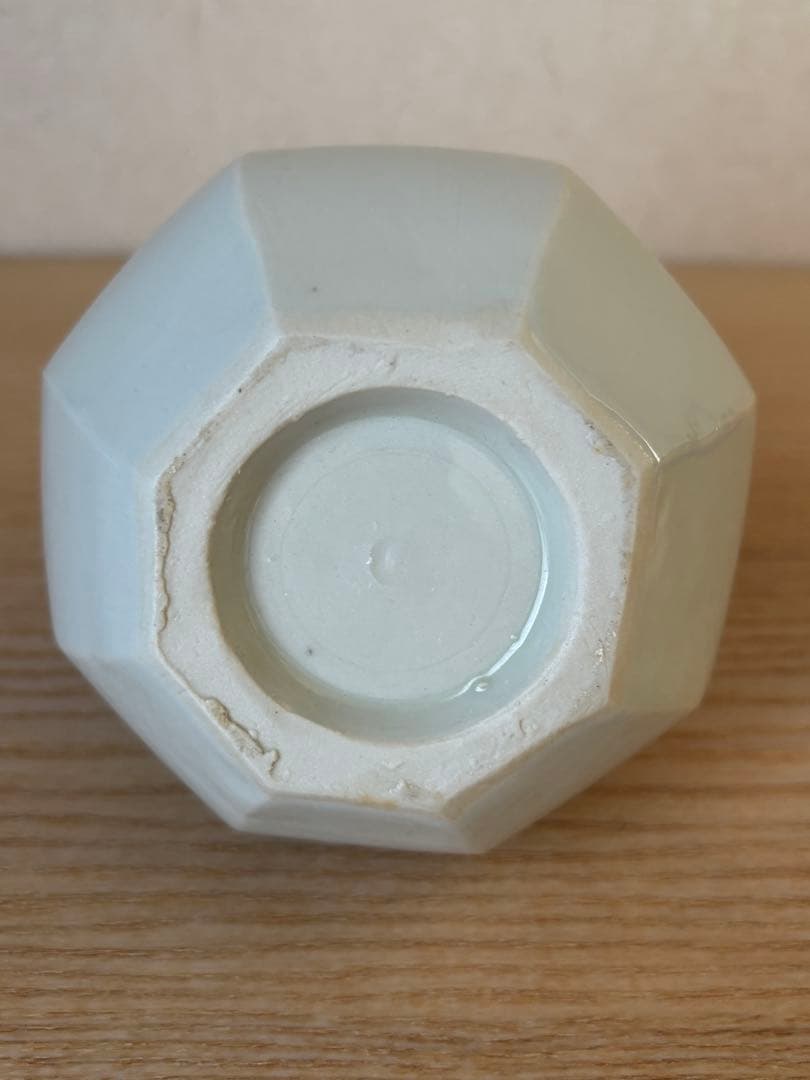 安部 宏の白磁面取徳利