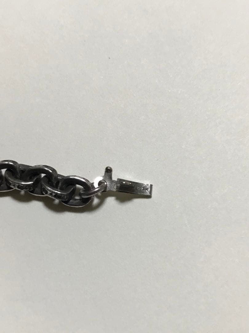 クロムハーツ　ペーパーチェーン　ブレスレット