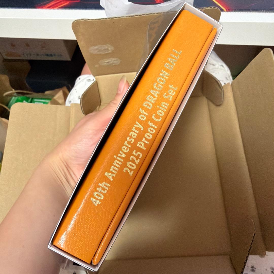 ドラゴンボール40周年 2025プルーフ貨幣セット　造幣局初回当選品