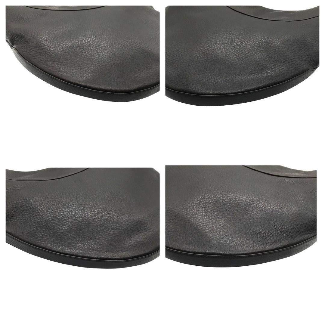 【極美品】ブルガリ アスコット ホーボー ショルダーバッグ レザー