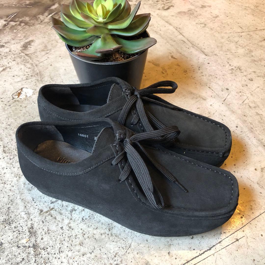 PlutoPlanetメンズ　ワラビー　ローカット　本革スエード　BLS 27