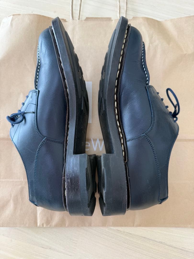 REGAL リーガル　Uチップ バイカラー　紺白　本革　W21C