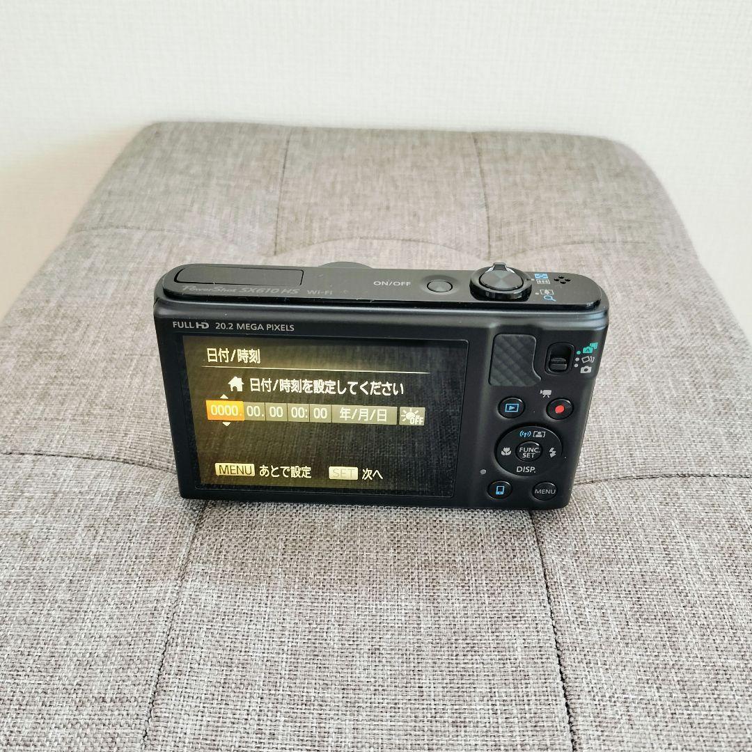 Canon PowerShot SX610 HS ブラック