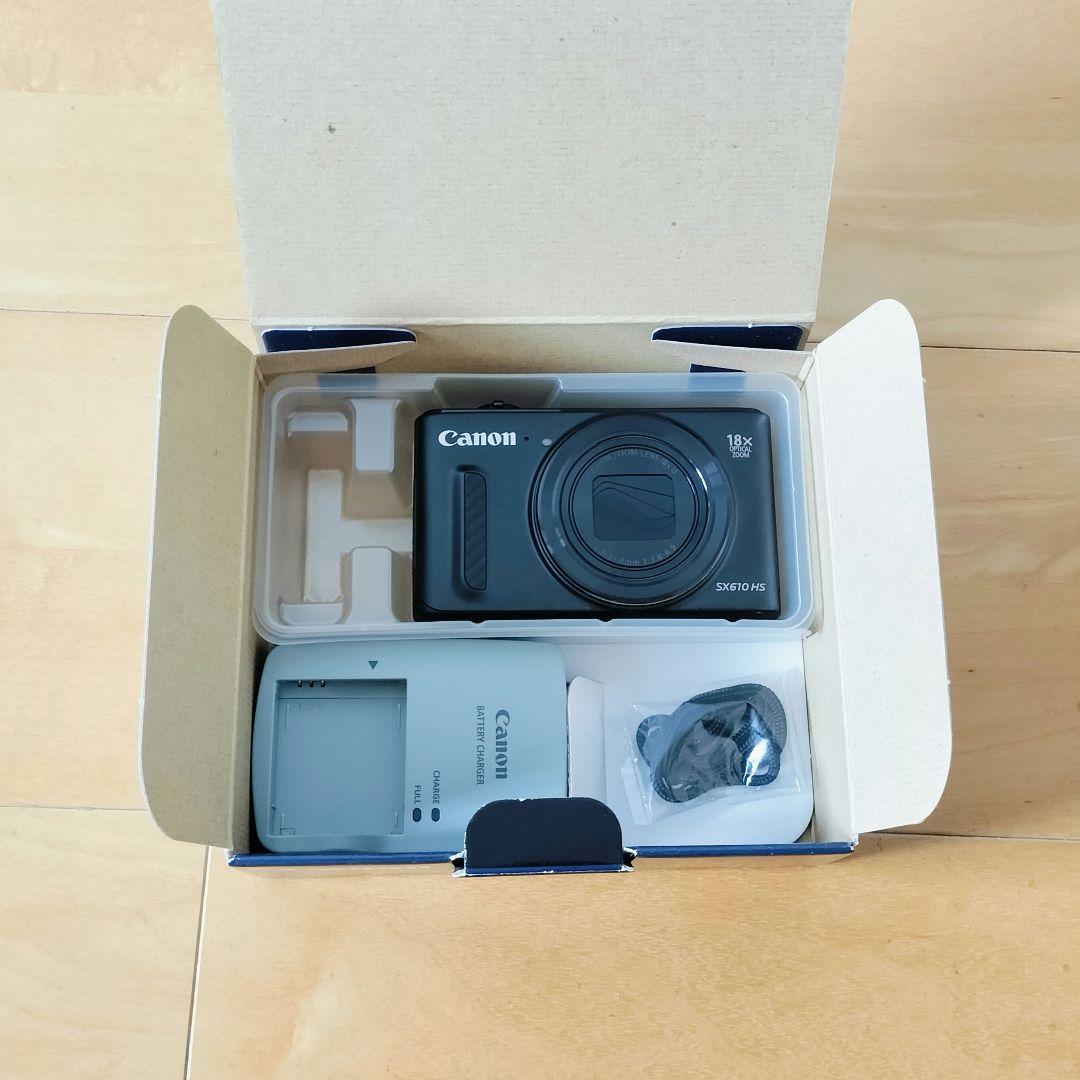 Canon PowerShot SX610 HS ブラック