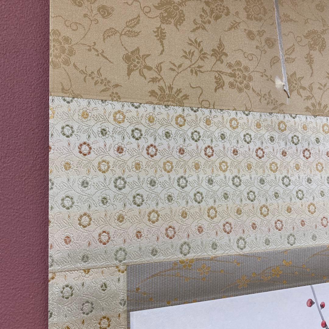 掛け軸3本 ①冨田保和作 春鶯図②西村光人作 暁富士図③柳沢寿江作 春宵図