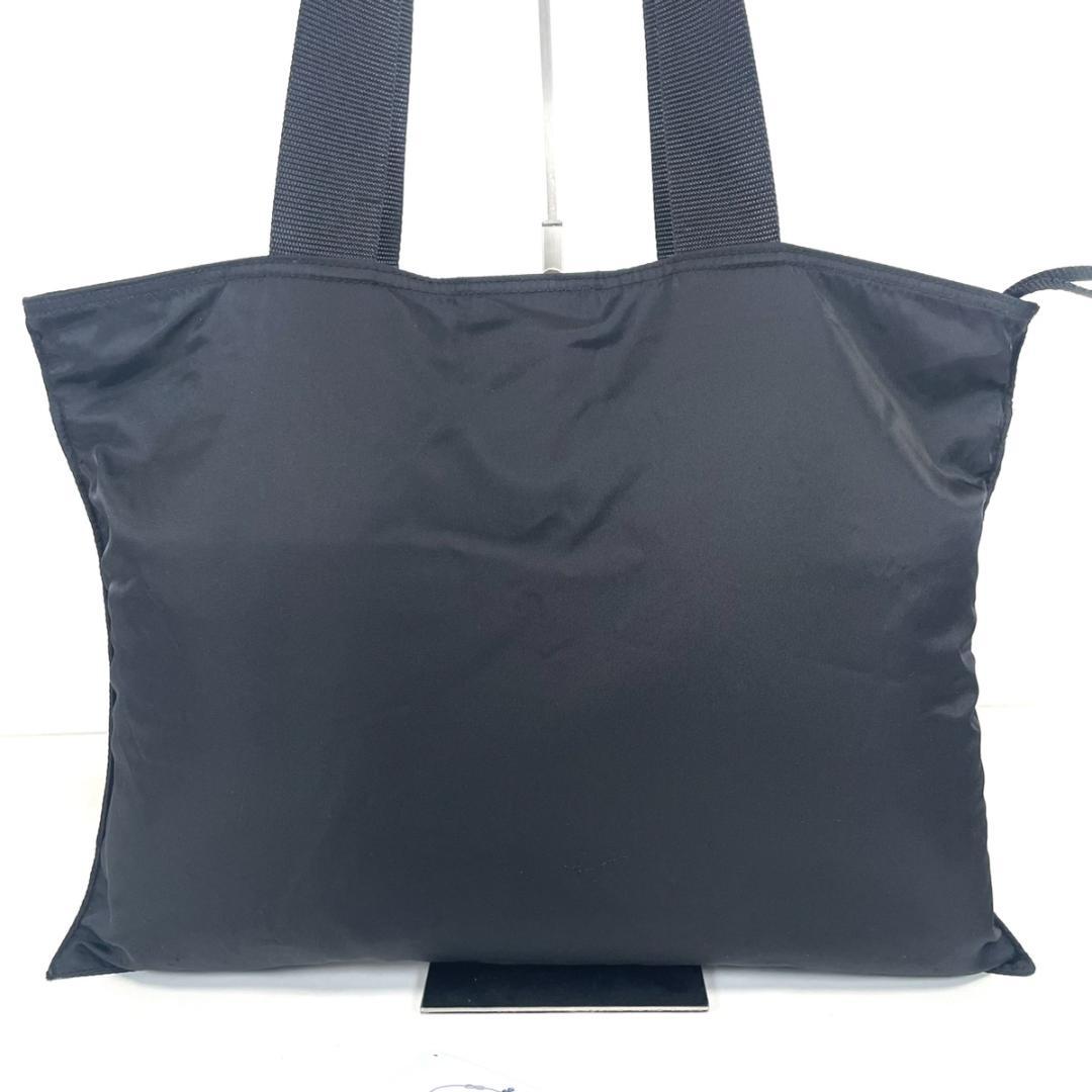 【美品】PRADA ナイロン トートバッグ ショルダーバッグ ブラック カード有
