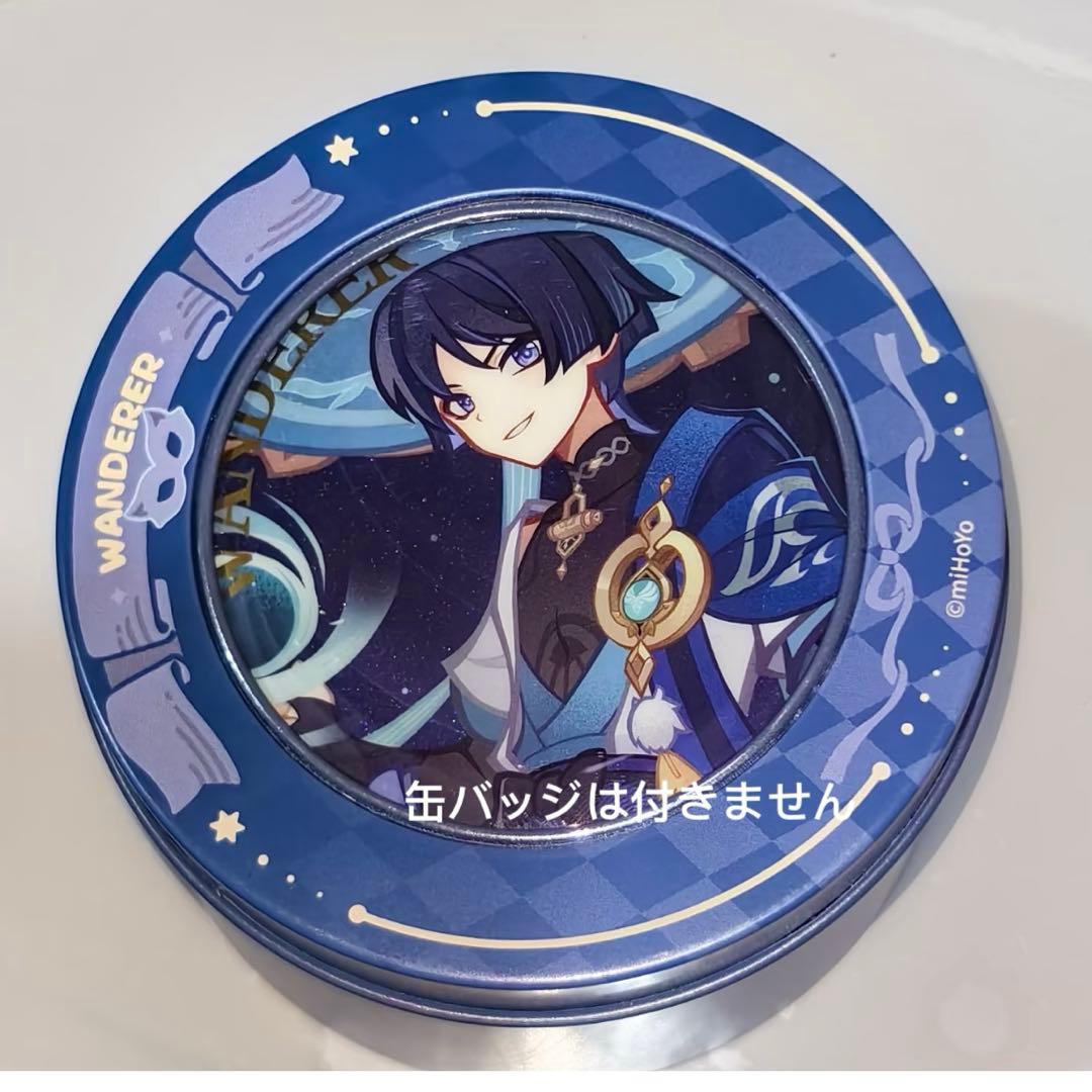 原神　Fes 放浪者　童夢奇珍フィギュア　アクリルマグネットマシュマロ缶　セット