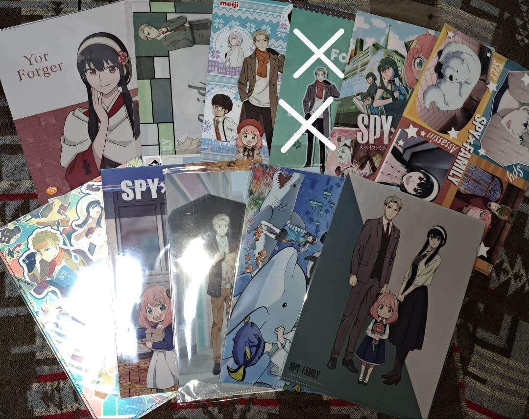 スパイファミリー SPY×FAMILY クリアファイル 大量111点