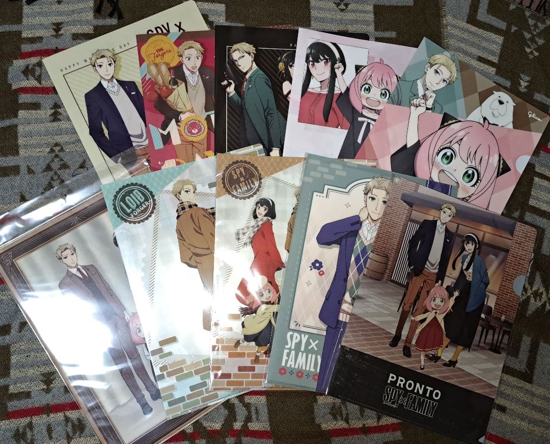 スパイファミリー SPY×FAMILY クリアファイル 大量111点