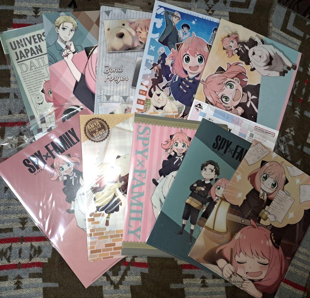 スパイファミリー SPY×FAMILY クリアファイル 大量111点