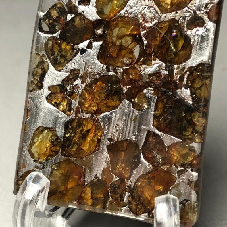 さ*こ様 パラサイト隕石 隕石　石鉄隕石　セリコ隕石 重さ約12ｇ　共箱