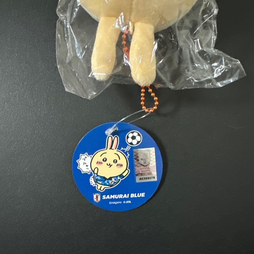 ちいかわ　うさぎ　サッカー