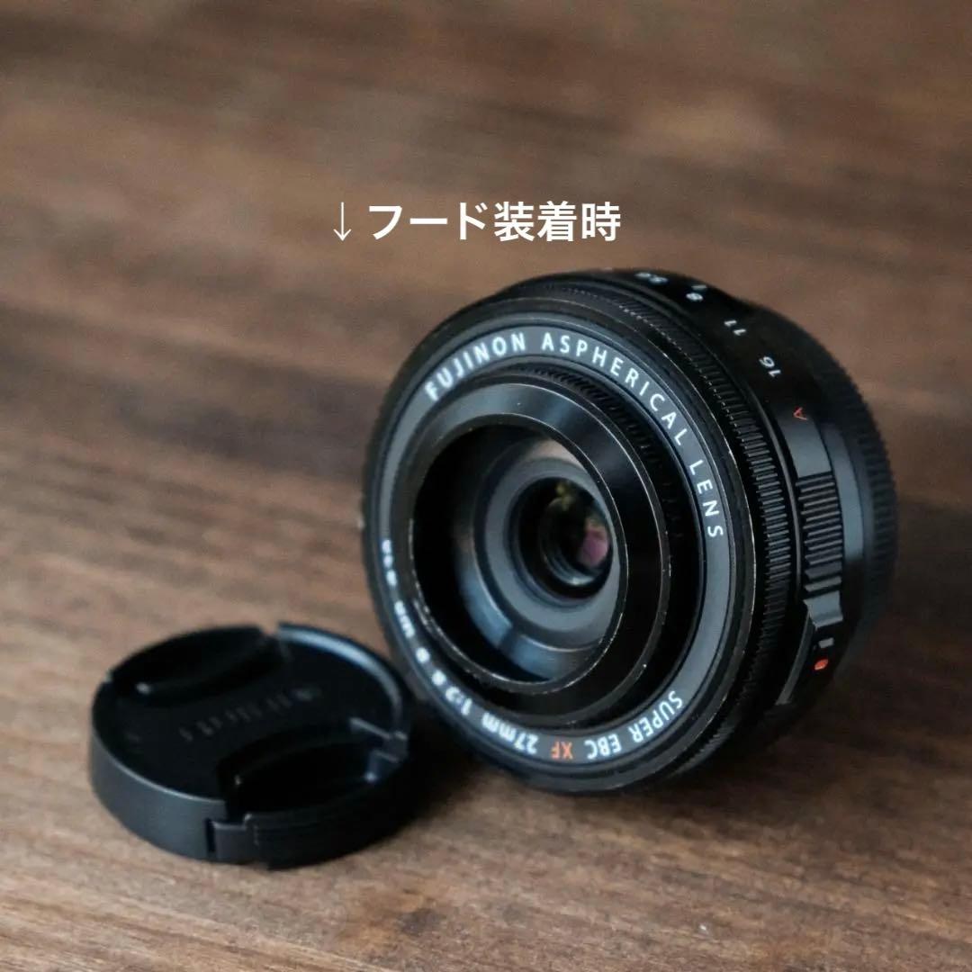 [良品]FUJIFILM X27mmF2.8 R WR/パンケーキレンズ