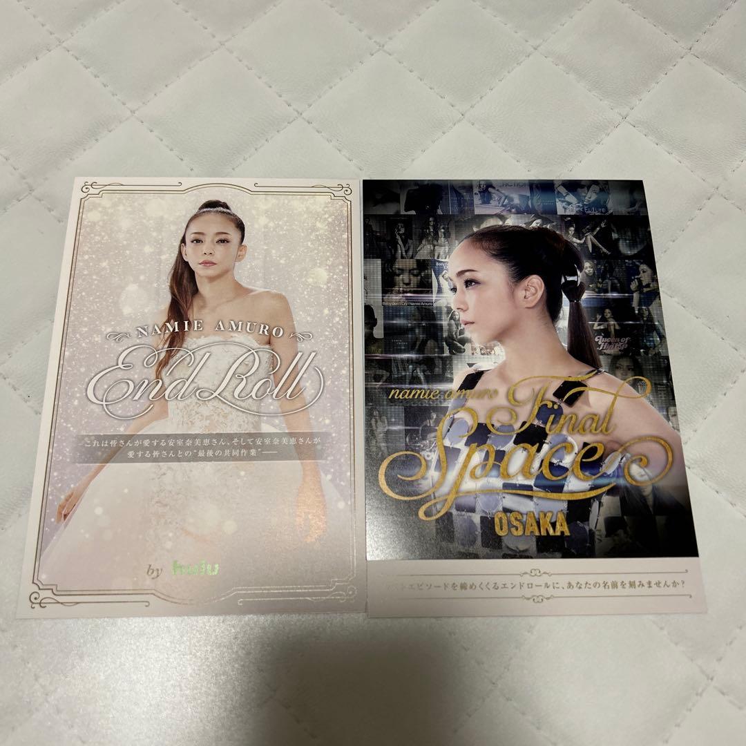 安室奈美恵 Final Space アクリルスタンド、マステ