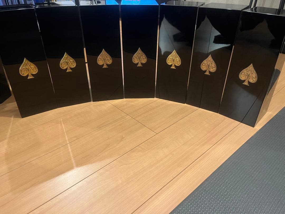 Armand de Brignac ゴールド 750ml 7本　ケース箱付き