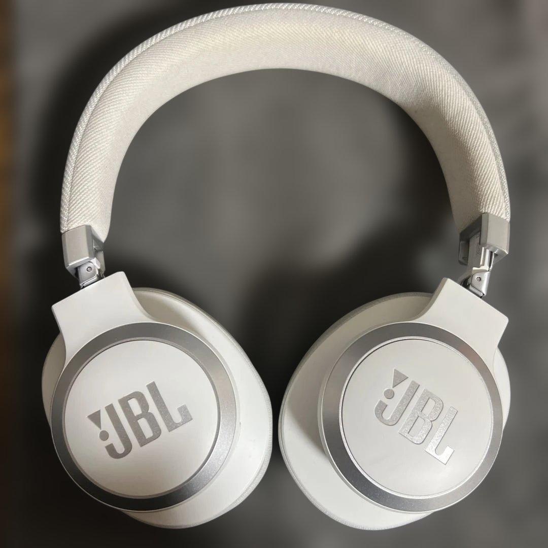 ⭐︎美品⭐︎ JBL LIVE 770NC ワイヤレスヘッドホン ホワイト