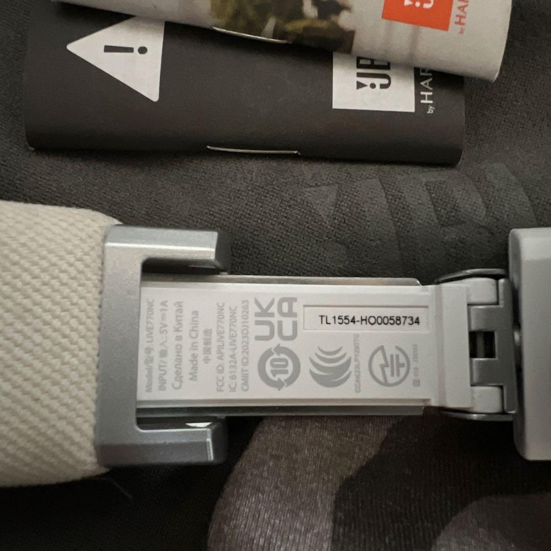 ⭐︎美品⭐︎ JBL LIVE 770NC ワイヤレスヘッドホン ホワイト