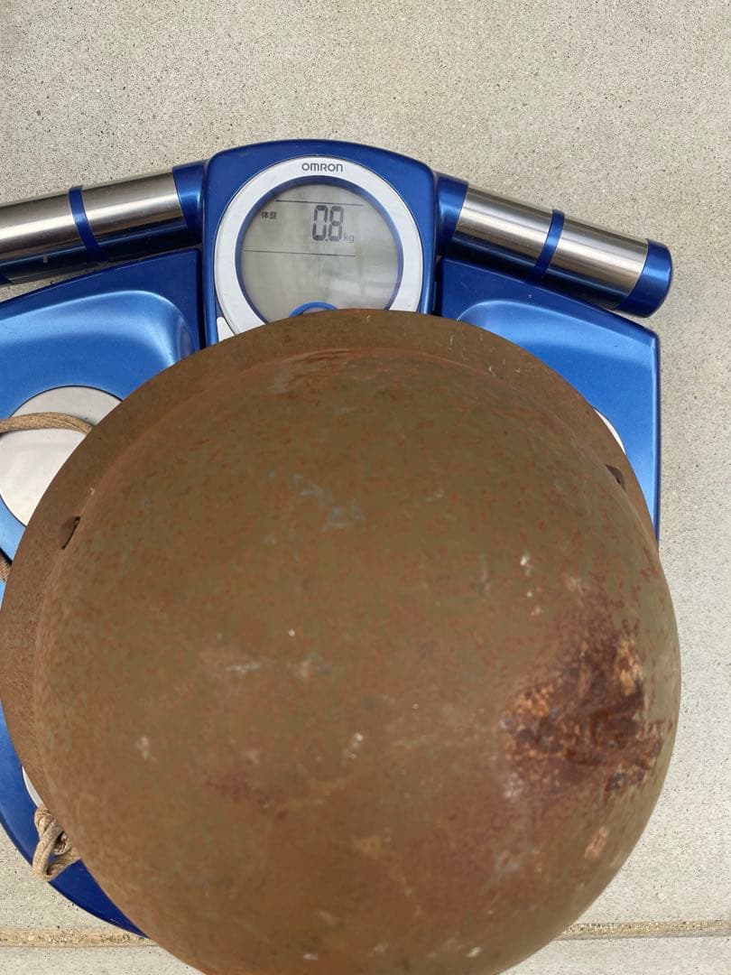 大日本帝国 旧日本軍 鉄兜 鉄帽 ヘルメット　ミリタリー　鉄帽覆　0.8kg