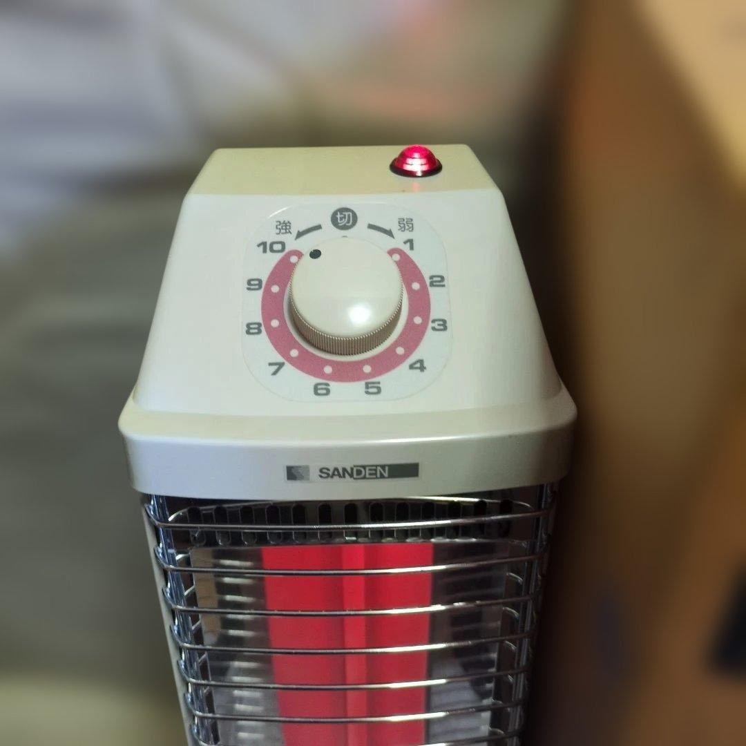 ★取説、専用段ボール付★　サンデン　遠赤外線ヒーター　 ES-121ｋ