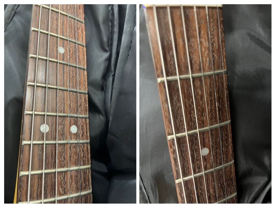 Squier ストラトキャスター サンバースト/ピックガードブラック