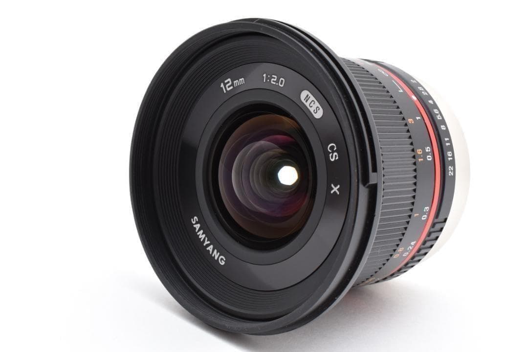 ■ ほぼ新品 ■ サムヤン　SAMYANG F2.0 12mm X-mount
