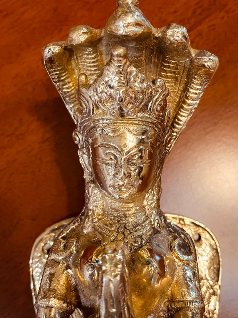 新品 送料無料 ドアハンドル ナーガ 蛇神 竜神約32㎝特大⑦