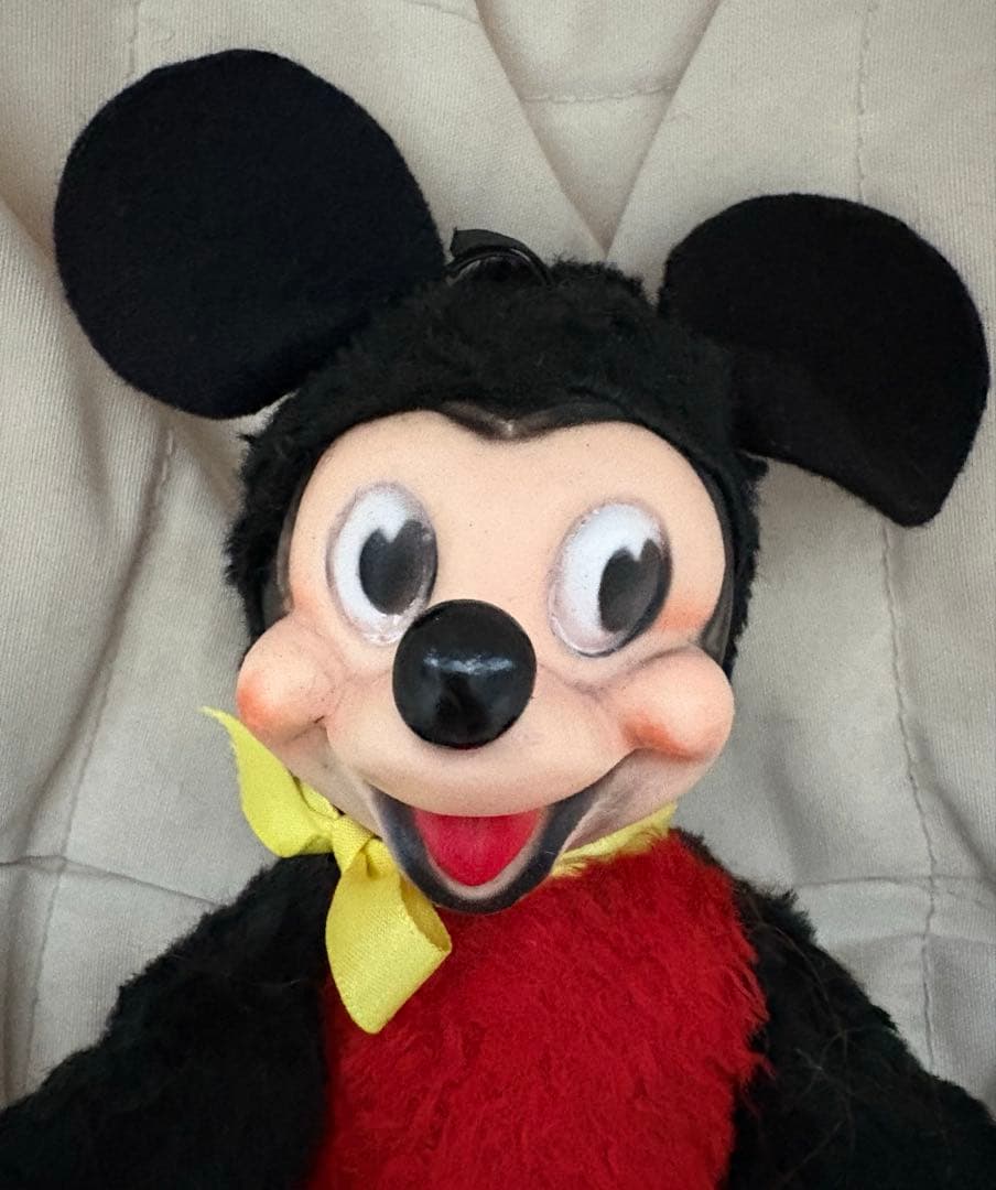 レトロ　ミッキーマウス　ぬいぐるみ　ディズニー