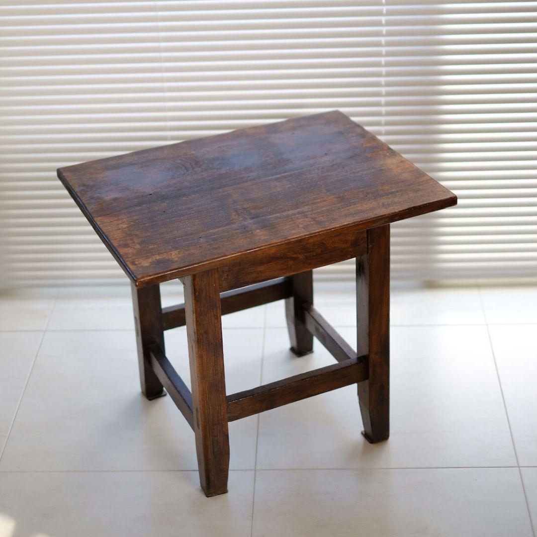 ヴィンテージ ウッドサイドテーブル