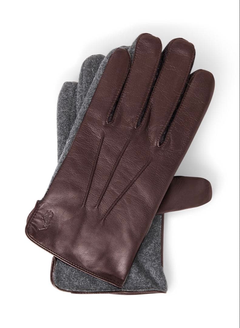 ポロ ラルフ ローレン シープスキン タッチスクリーン グローブ M
