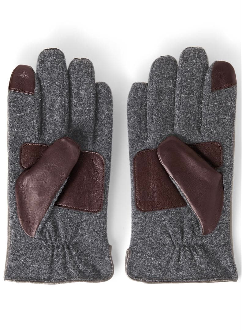 ポロ ラルフ ローレン シープスキン タッチスクリーン グローブ M