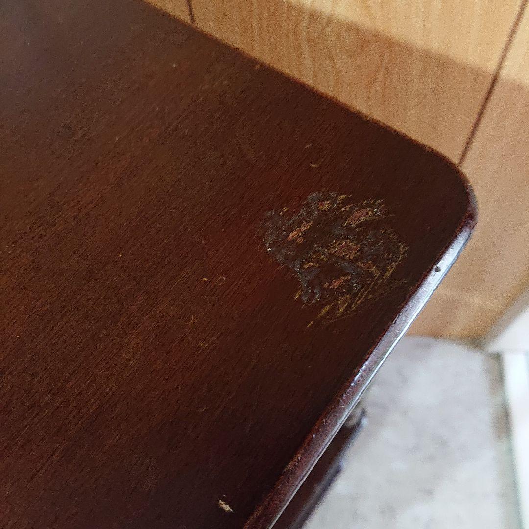 アンティーク木製サイドテーブル花台カフェ古民家