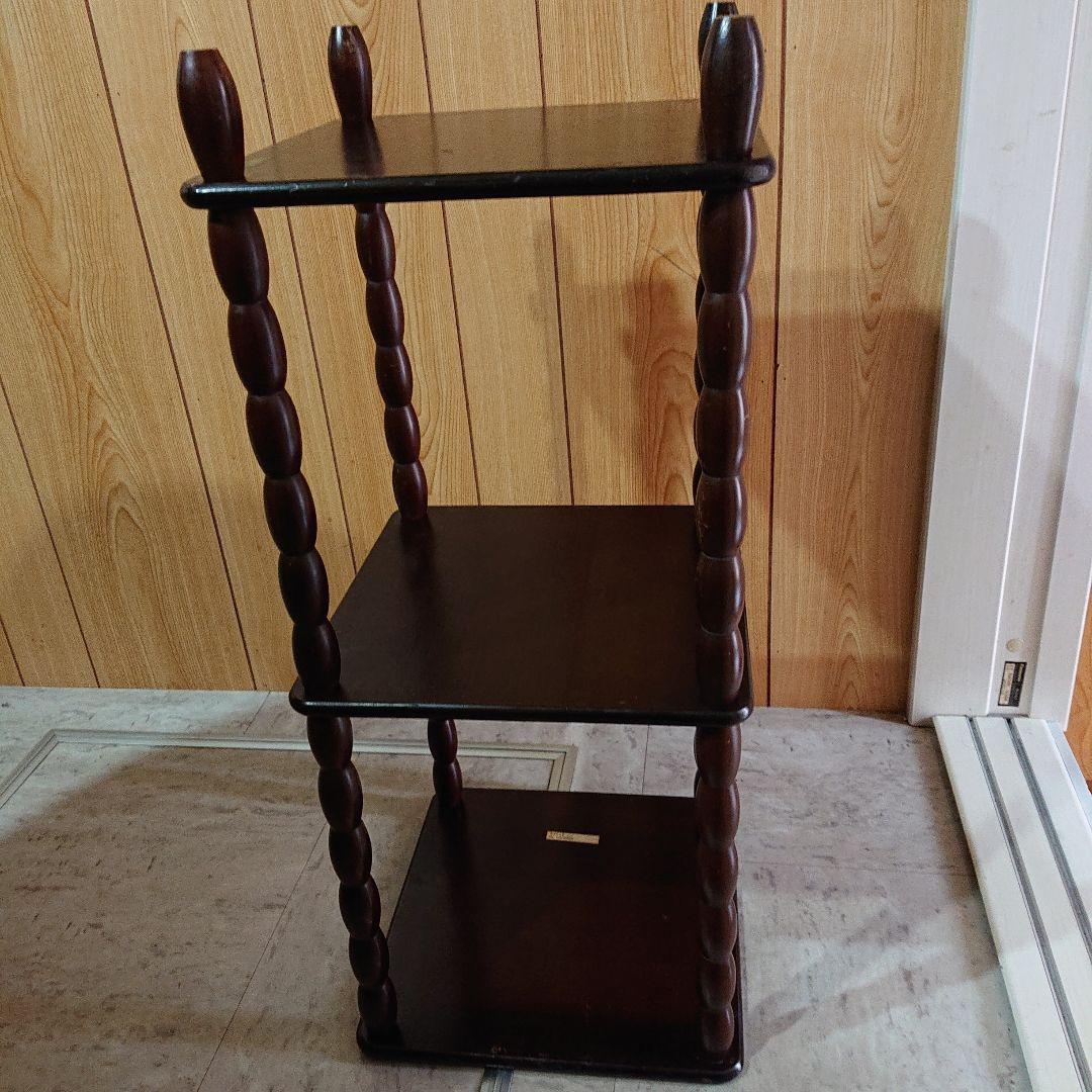 アンティーク木製サイドテーブル花台カフェ古民家