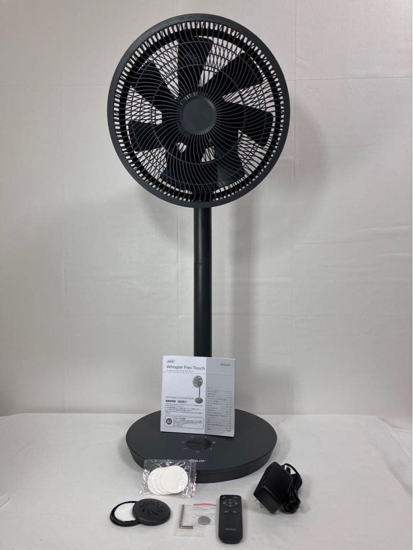 デュクス 扇風機 Whisper Flex Touch DXCF30JP(GY)