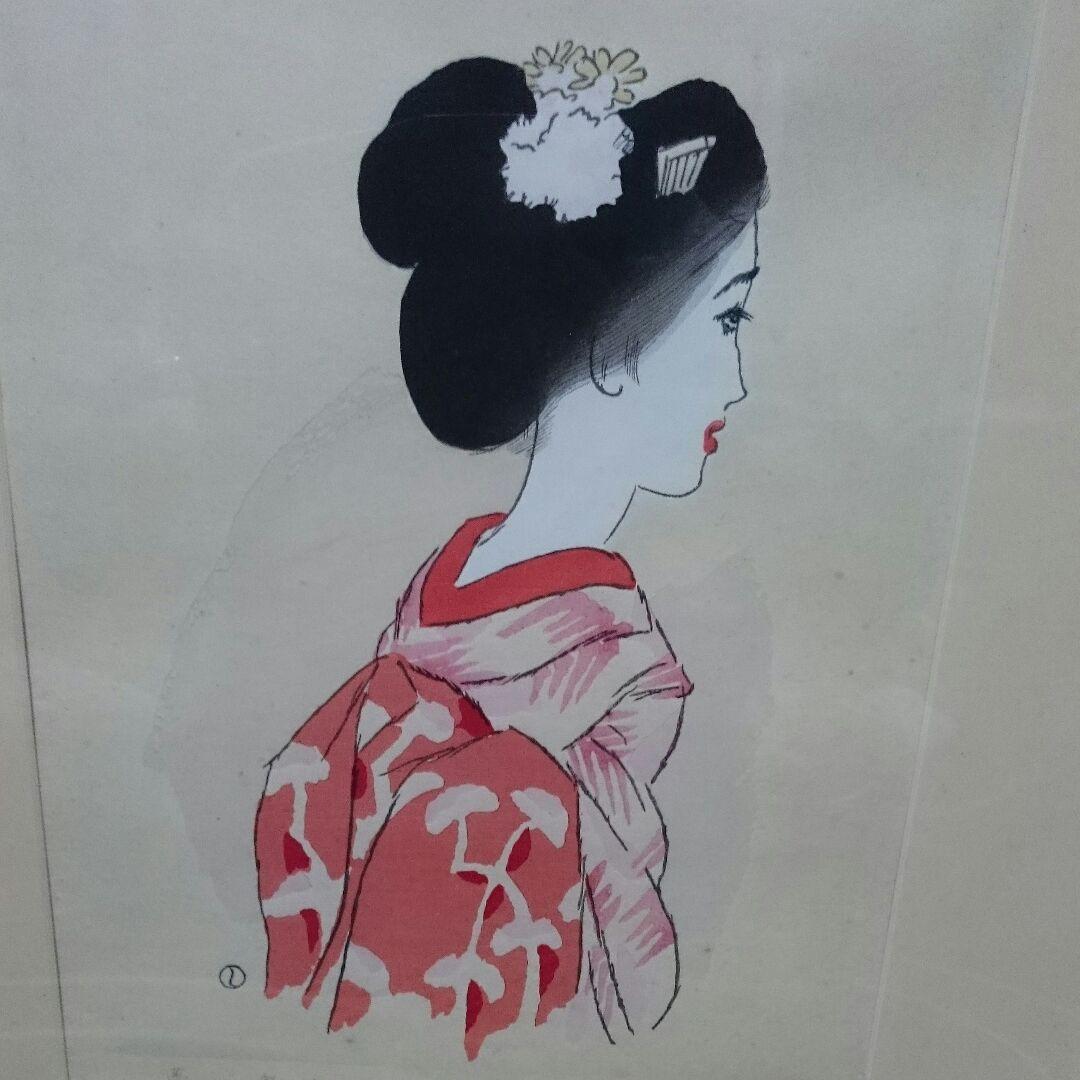 竹久夢二「舞妓」