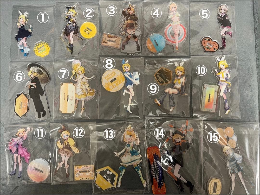 プロセカ 鏡音リン アクリルスタンド まとめ売り